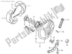 FRONT BRAKE PANEL