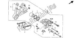 REAR BRAKE CALIPER