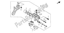 REAR BRAKE CALIPER