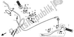 Manejar palanca e interruptor y cable