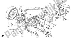 LEFT CRANKCASE COVER & GENERATOR