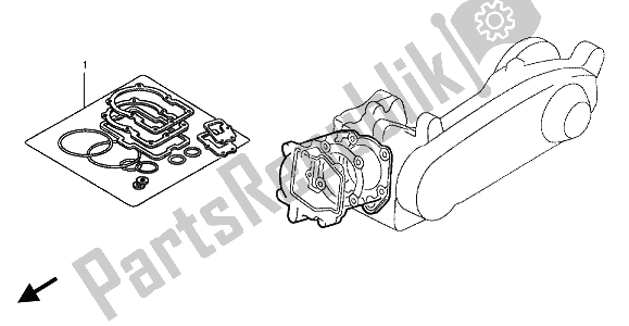 Todas las partes para Kit De Juntas Eop-1 A de Honda SH 125R 2012