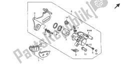 REAR BRAKE CALIPER