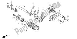 GEAR SHIFT DRUM & GEAR SHIFT FORK