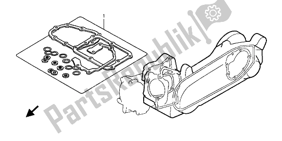 Todas las partes para Kit De Juntas Eop-2 B de Honda SH 300A 2012