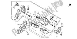 REAR BRAKE CALIPER