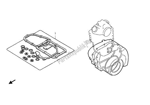 Toutes les pièces pour le Kit De Joint Eop-2 B du Honda CRF 450R 2012