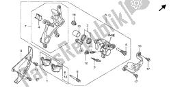 REAR BRAKE CALIPER