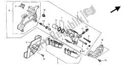 REAR BRAKE CALIPER