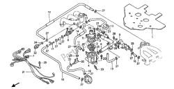 WATER PIPE & THERMOSTAT