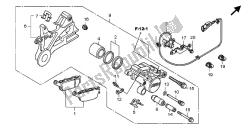 REAR BRAKE CALIPER