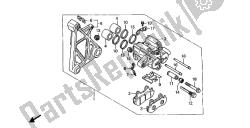 REAR BRAKE CALIPER