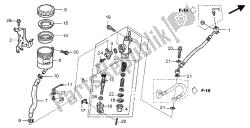 rr. maître-cylindre de frein