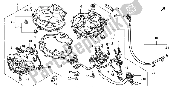 Todas las partes para Metro (mph) de Honda PES 125 2012