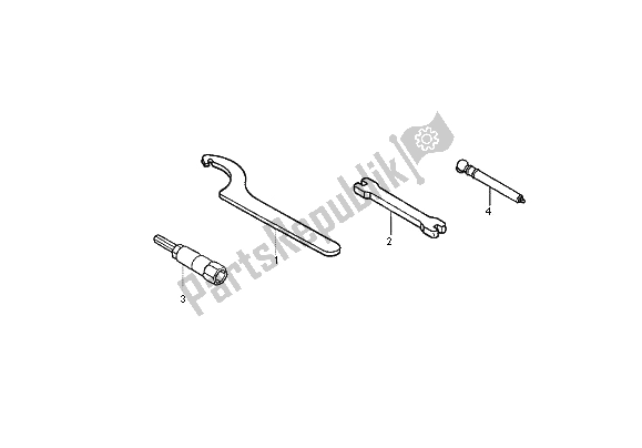 All parts for the Tools of the Honda CRF 450R 2012