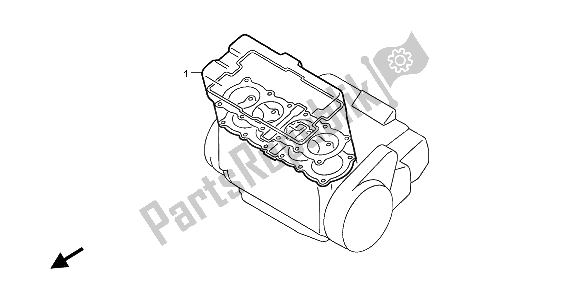 All parts for the Eop-1 Gasket Kit A of the Honda CBR 600F 1997