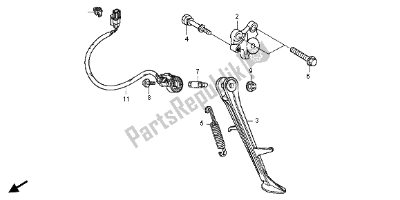 Toutes les pièces pour le Supporter du Honda CBR 1000 RR 2013