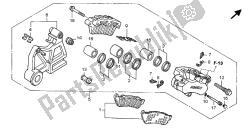 REAR BRAKE CALIPER