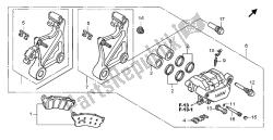 REAR BRAKE CALIPER