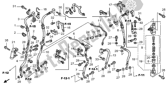 Toutes les pièces pour le Retard Et Valve du Honda GL 1800A 2006