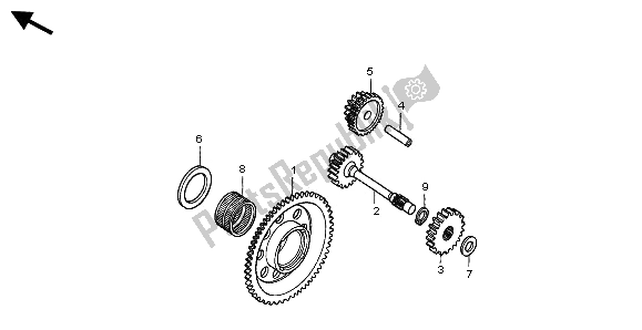 Todas las partes para Equipo De Arranque de Honda TRX 400 FW Fourtrax Foreman 2002