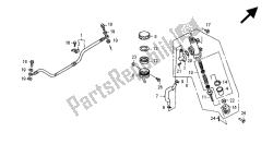 maître-cylindre de frein arrière