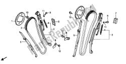 cadena de levas y tensor