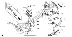 maître-cylindre de frein avant
