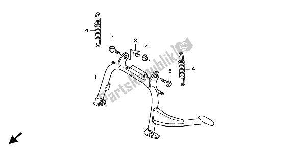 Toutes les pièces pour le Supporter du Honda SH 125 2009