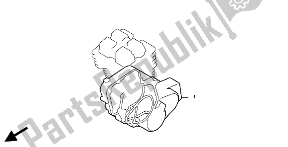 Todas as partes de Kit De Junta Eop-2 B do Honda CB 500S 1999