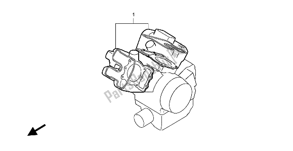 Toutes les pièces pour le Kit De Joint Eop-1 A du Honda VT 125C 1999