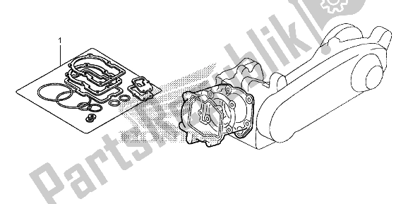 Todas las partes para Kit De Juntas Eop-1 A de Honda SH 300 RA 2013