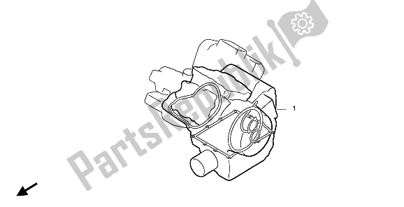 All parts for the Eop-2 Gasket Kit B of the Honda NTV 650 1991