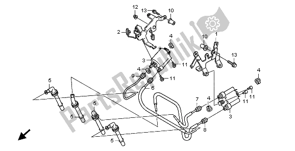 Tutte le parti per il Bobina Di Accensione del Honda CB 1000 RA 2009