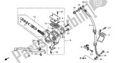 maître-cylindre de frein avant