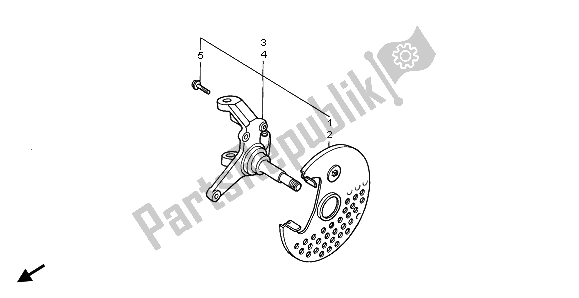 Todas as partes de Junta do Honda TRX 300 EX Fourtrax 2004