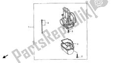 kit de pièces optionnelles carburateur