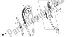 cadena de levas y tensor