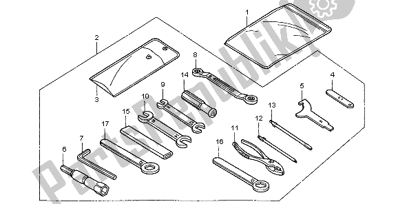 Todas las partes para Herramientas de Honda CBR 900 RR 1999