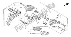 REAR BRAKE CALIPER