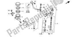 RR. BRAKE MASTER CYLINDER