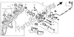 REAR BRAKE CALIPER