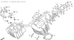 CYLINDER - CYLINDER HEAD (E,G,H)