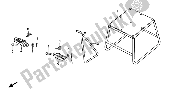 Todas las partes para Paso de Honda CR 85 RB LW 2004