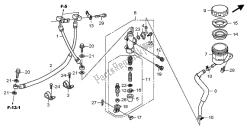 REAR BRAKE MASTER CYLINDER