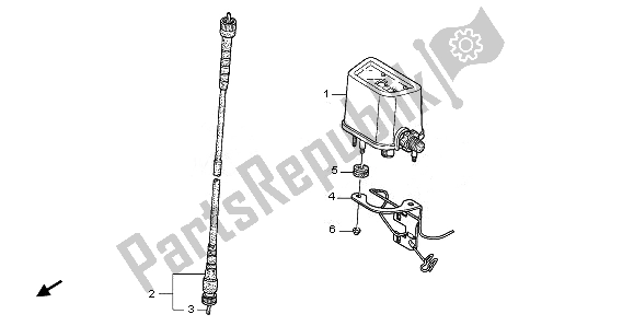 Tutte le parti per il Metro del Honda CRF 250X 2011
