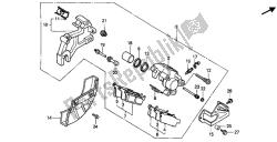 REAR BRAKE CALIPER