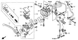 FRONT BRAKE MASTER CYLINDER (ABS)