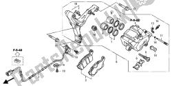 REAR BRAKE CALIPER