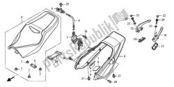 SEAT & REAR COWL